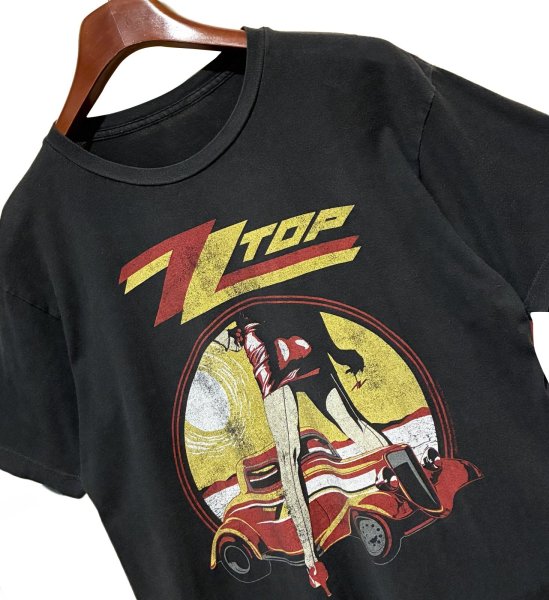 画像3: ビンテージ【ZZTOP】ZZトップ【黒】【バンドTシャツ】【サイズL程度】  (3)