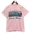 画像3: 90's【USA製】 ビンテージ【FRUIT OF THE LOOM 】フルーツオブザルーム【ヨセミテ】トゥオルミ・メドウス 【ピンク】【 Tシャツ】【サイズM】  (3)