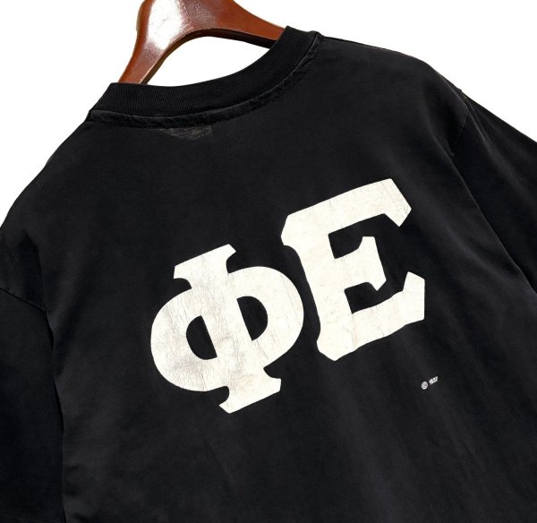 画像4: 【90's】【USA製】【ビンテージ】【Hanes】ヘインズ【PHI EP】【ΦE】【Tシャツ】【サイズXL】  (4)