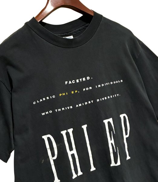 画像5: 【90's】【USA製】【ビンテージ】【Hanes】ヘインズ【PHI EP】【ΦE】【Tシャツ】【サイズXL】  (5)