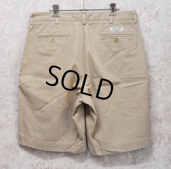 画像3: 90's~【ビンテージ】【POLO RALPH LAUREN】ラルフローレン【ベージュ】PROSPECT SHORT【ショートパンツ】【短パン】【コットンショーツ】【W３５】  (3)