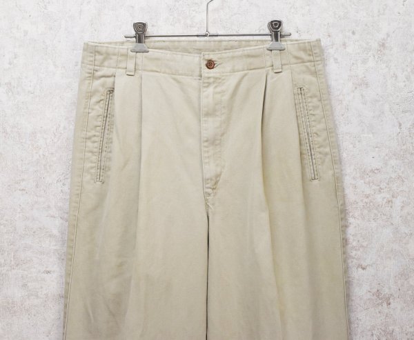 画像3: 【USA製】【ビンテージ】【DOCKERS】ドッカーズ【ベージュ】【２タックコットンパンツ】【32ｘ34】  (3)