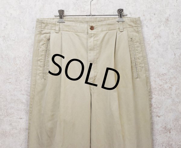 画像3: 【USA製】【ビンテージ】【DOCKERS】ドッカーズ【ベージュ】【２タックコットンパンツ】【32ｘ34】  (3)