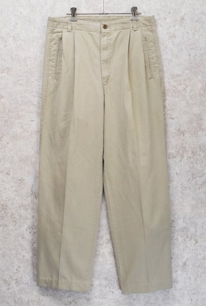 画像1: 【USA製】【ビンテージ】【DOCKERS】ドッカーズ【ベージュ】【２タックコットンパンツ】【32ｘ34】  (1)