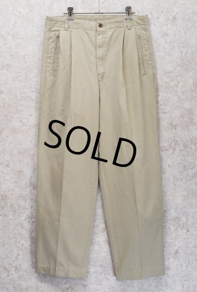 画像1: 【USA製】【ビンテージ】【DOCKERS】ドッカーズ【ベージュ】【２タックコットンパンツ】【32ｘ34】  (1)