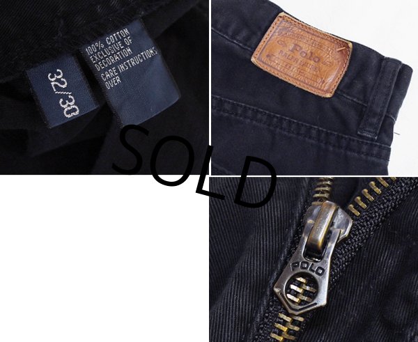 画像3: 【ラルフローレン】POLO RALPH LAUREN【黒】【デニムパンツ】【32×30】  (3)