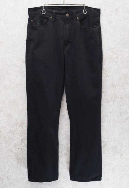 画像1: 【ラルフローレン】POLO RALPH LAUREN【黒】【デニムパンツ】【32×30】  (1)