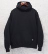 画像1: 90’s  USA製 【ラッセル】【ビンテージ】【黒】無地【パーカー】【サイズＸＬ】  (1)