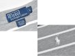画像2: 【ビンテージ】【ラルフローレン】POLO RALPH LAUREN 【グレー×白ライン】コットン【ポロシャツ】【サイズＬ】   (2)