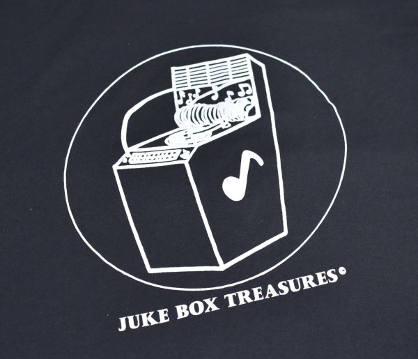 画像4: 【デッドストック】90’s【USA製】【Russell】【ラッセル】【黒】JUKE BOX TRESURES【音楽レーベル】【Tシャツ】【サイズL】  (4)