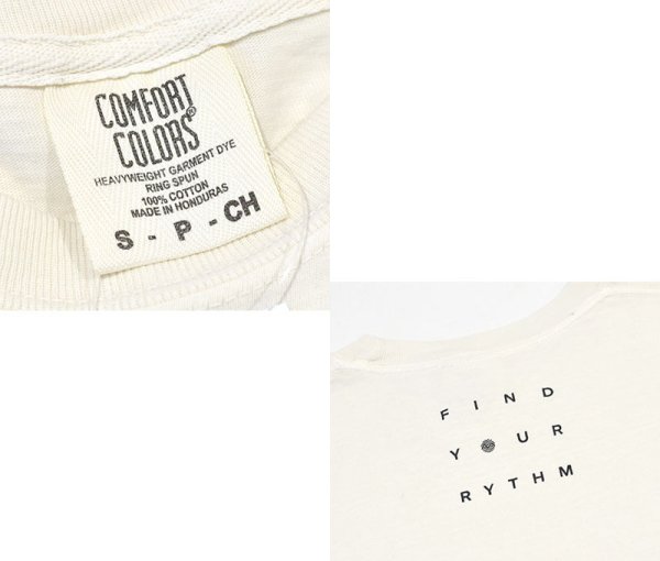 画像3: 【ビンテージ】【Comfort Colors】コンフォートカラーズ【クリーム色】AFTERNOON【宇宙飛行士】プリント【Tシャツ】【サイズS】  (3)