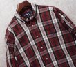 画像3: 【ビンテージ】【ラルフローレン】【POLO ralph lauren】エンジｘ白 チェック柄【BLAIRE】ボタンダウンシャツ【サイズＬ】  (3)