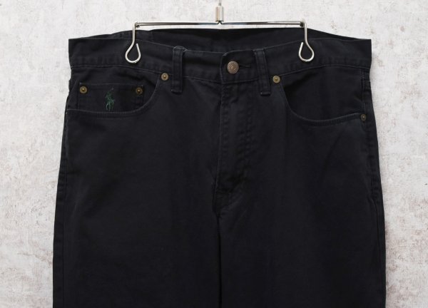 画像4: 【ラルフローレン】POLO RALPH LAUREN【黒】【デニムパンツ】【32×30】  (4)