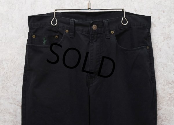 画像4: 【ラルフローレン】POLO RALPH LAUREN【黒】【デニムパンツ】【32×30】  (4)