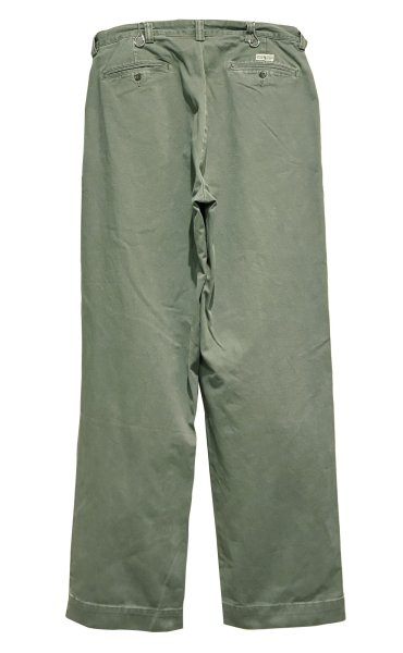 画像5: 90's【ラルフローレン】POLO RALPH LAUREN【カーキ】【philip pant】フィリップパンツ【コットンパンツ】【34×32】  (5)