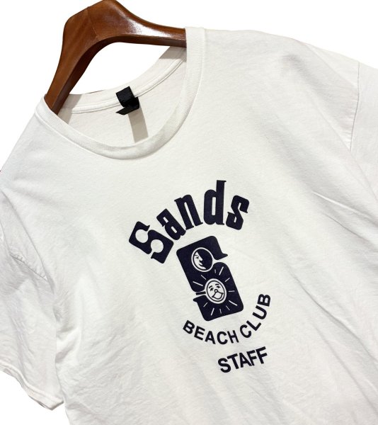 画像3: 【GILDAN】【ギルダン】Sands beach club staff【白】【Tシャツ】【サイズXL】  (3)