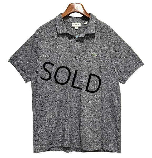 画像1: 【ラコステ】【LACOSTE】クラシックフィット【グレー】【ポロシャツ】【サイズXL】  (1)