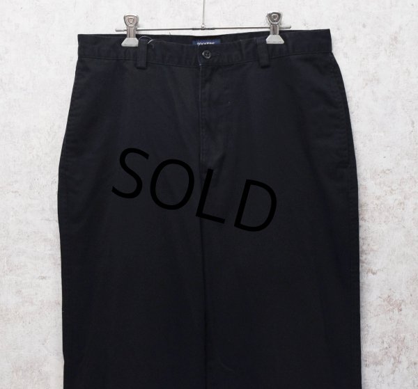 画像4: 【ビンテージ】【DOCKERS】ドッカーズ【黒】ブラック【コットンパンツ】テーパードシルエット【33ｘ32】  (4)