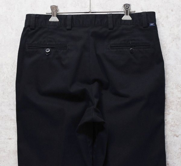 画像4: 【ビンテージ】【DOCKERS】ドッカーズ【黒】ブラック【コットンパンツ】テーパードシルエット【33ｘ32】  (4)