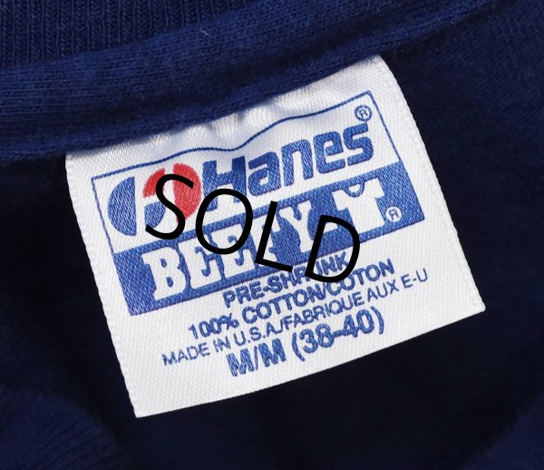 画像2: 【90's】【USA製】【ビンテージ】【Hanes】ヘインズ【village of montgomery P.B.A.】【Tシャツ】【サイズM】  (2)
