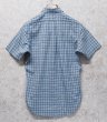 画像3: POLO ralph lauren【ラルフローレン】ビンテージ【CASSIC FIT】【クラシックフィット】【水色ｘ紺ｘ緑】チェック【半袖ＢＤシャツ】【サイズS】  (3)