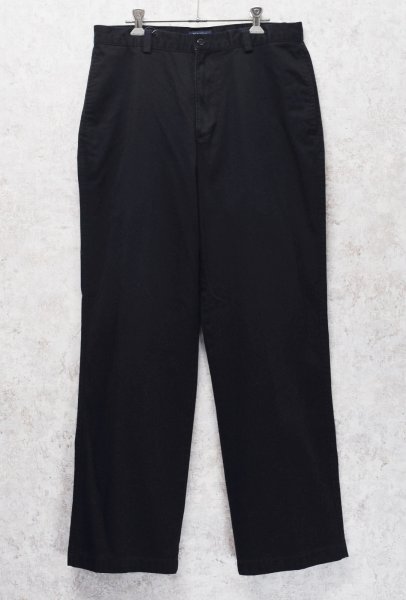 画像1: 【ビンテージ】【DOCKERS】ドッカーズ【黒】ブラック【コットンパンツ】テーパードシルエット【33ｘ32】  (1)