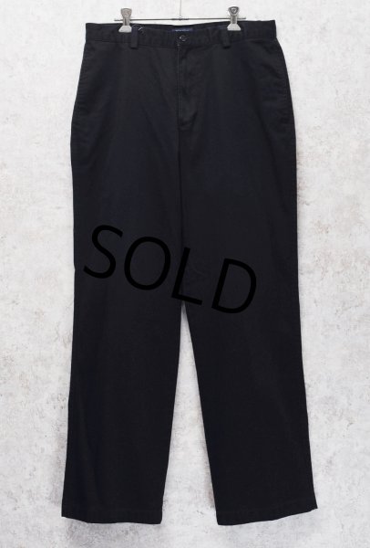 画像1: 【ビンテージ】【DOCKERS】ドッカーズ【黒】ブラック【コットンパンツ】テーパードシルエット【33ｘ32】  (1)