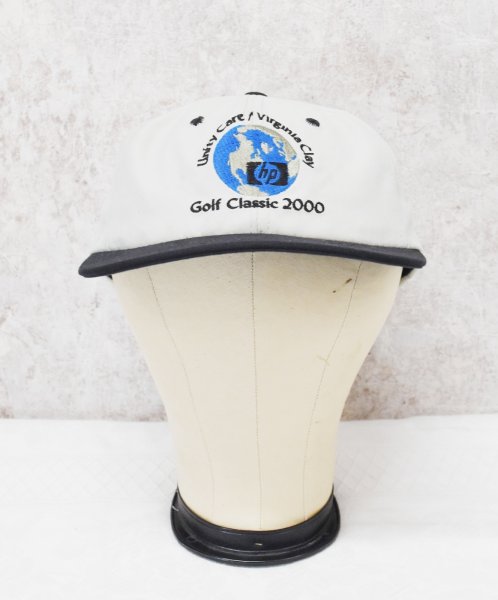 画像3: USA製【ビンテージ】【hp Golf Classic 2000】【グレー×ツバ黒】 【ベースボールキャップ】フリーサイズ    (3)