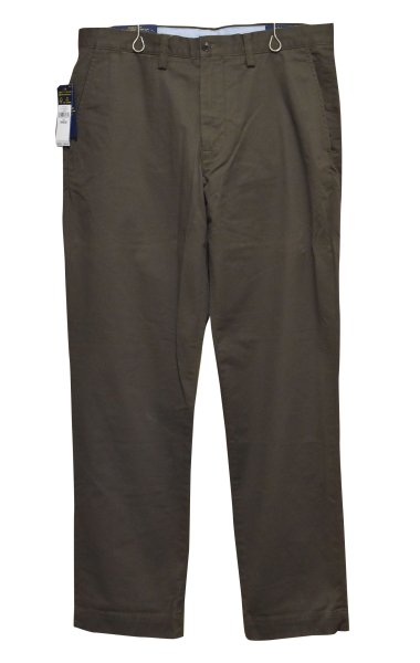 画像1: 【デッドストック】POLO RALPH LAUREN【ラルフローレン】ブラウン【ストレッチストレートフィット】【チノパンツ】コットンパンツ【34X32】  (1)