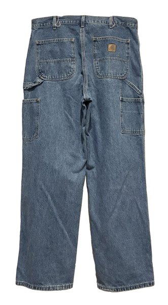 画像5: 【ビンテージ】【カーハート】【carhartt】【デニム】【ペインターパンツ】【36ｘ32】  (5)