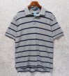画像1: 【ラルフローレン】 【POLO ralph lauren】【グレーｘ紺】【ボーダー】【ポロシャツ】 【サイズL】   (1)