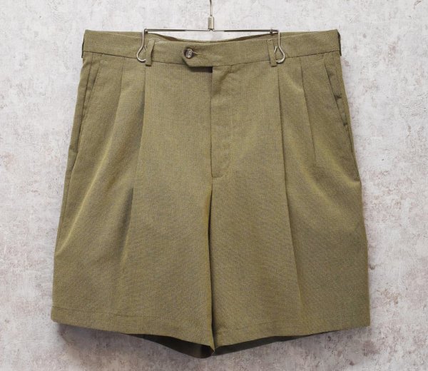 画像1: ビンテージ【Linea Naturale】リネア・ナチュラーレ【ハウンドトゥース】【２タック】ショートパンツ【短パン】【ショーツ】【W34】  (1)