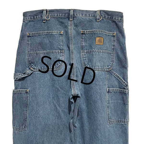 画像1: 【ビンテージ】【カーハート】【carhartt】【デニム】【ペインターパンツ】【36ｘ32】  (1)