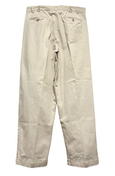 画像5: 【ビンテージ】【ギャップ】【GAP】ギャップ【ベージュ】【2タック】【コットンパンツ】【35×30】  (5)