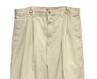 画像3: 【ビンテージ】【ギャップ】【GAP】ギャップ【ベージュ】【2タック】【コットンパンツ】【35×30】  (3)