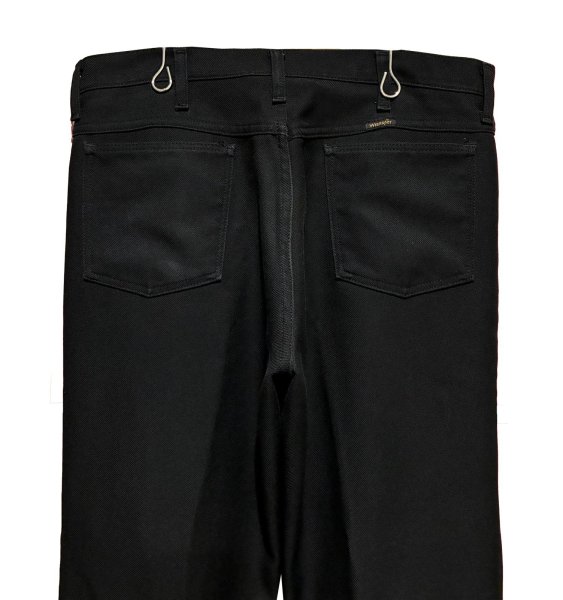 画像5: 【ビンテージ】【Wrangler】【ラングラー】黒 【ランチャードレスパンツ】【スラックス】【34ｘ34】  (5)