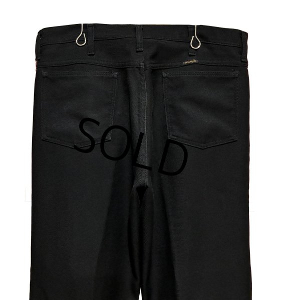 画像5: 【ビンテージ】【Wrangler】【ラングラー】黒 【ランチャードレスパンツ】【スラックス】【34ｘ34】  (5)