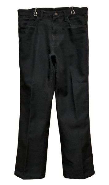 画像1: 【ビンテージ】【Wrangler】【ラングラー】黒 【ランチャードレスパンツ】【スラックス】【34ｘ34】  (1)
