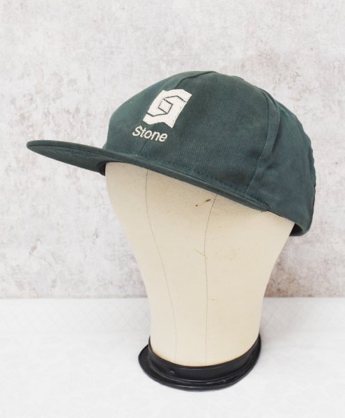 画像3: USA製【ビンテージ】【SWINGSTER】スウィングスター【緑×シルバー】【キャップ】BBキャップ  (3)