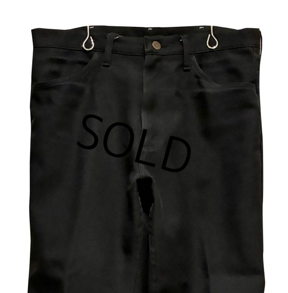 画像3: 【ビンテージ】【Wrangler】【ラングラー】黒 【ランチャードレスパンツ】【スラックス】【34ｘ34】  (3)