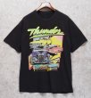 画像2: 00's~【USA製】ビンテージ【J.GALT】ジョンガルト【Thunder Kustom Club】アメリカンラリー【黒】【Tシャツ】【ワンサイズ】  (2)