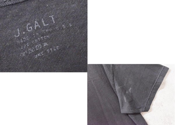 画像3: 00's~【USA製】ビンテージ【J.GALT】ジョンガルト【Thunder Kustom Club】アメリカンラリー【黒】【Tシャツ】【ワンサイズ】  (3)