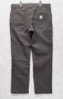 画像5: 【ビンテージ】【carhartt】カーハート【relaxed fit】リラックスフィット【5 pocket】【ダークブラウン】【ペインターパンツ】【ワークパンツ】【36×32】  (5)