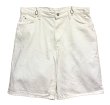 画像3: 【ビンテージ】【USA製】【LEVI'S】【リーバイス５６０】560 白 【デニムショーツ】【W36】  (3)