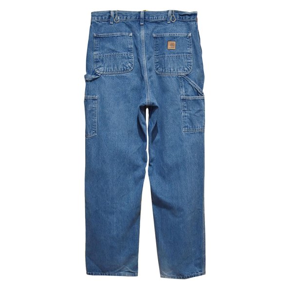 画像3: 【ビンテージ】【カーハート】【carhartt】【デニム】【ペインターパンツ】【36ｘ32】  (3)