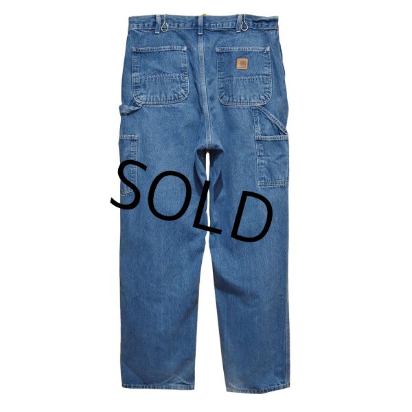 画像3: 【ビンテージ】【カーハート】【carhartt】【デニム】【ペインターパンツ】【36ｘ32】  (3)