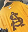 画像3: 【NEW AGENDA】【ビンテージ】ASU アリゾナ州立大学【黄色】【Tシャツ】【サイズL】  (3)