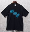 画像1: 90's【USA製】【ビンテージ】【Reebok】リーボック【黒×青ロゴ】【プリント】【Tシャツ】【サイズＸＬ】  (1)