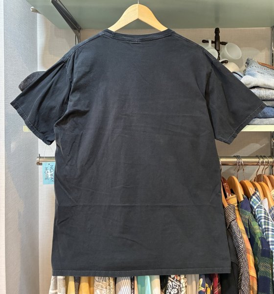 画像4: ビンテージ【port and company】ポート&カンパニー【黒】【MY PATRONUS~】黒【Tシャツ】【サイズL】  (4)