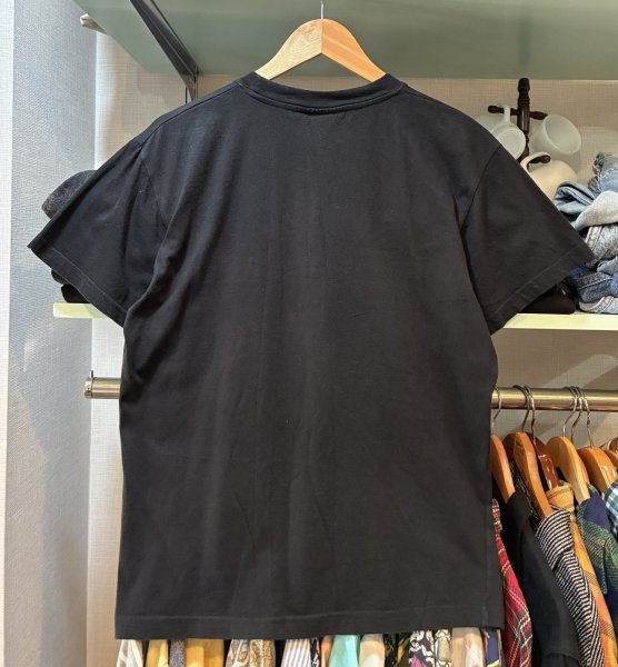 画像4: ビンテージ【zeus】ゼウス【レオナルドダヴィンチ】イタリア【黒】【Ｔシャツ】【サイズM】  (4)